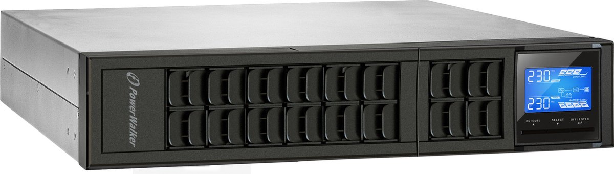 VFI 1000 CRS Dubbele Conversie (Online) 1 Kva 800 W 3 Ac-Uitgang 1000VA UPS - afbeelding 3