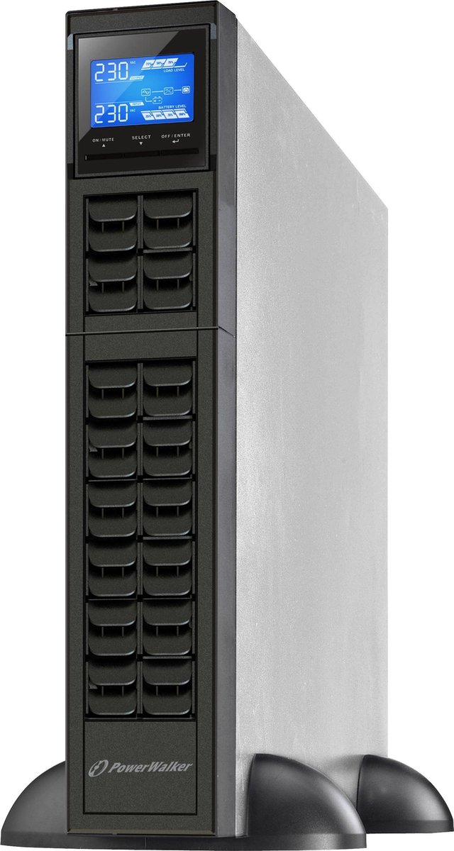 VFI 1000 CRS Dubbele Conversie (Online) 1 Kva 800 W 3 Ac-Uitgang 1000VA UPS - afbeelding 4
