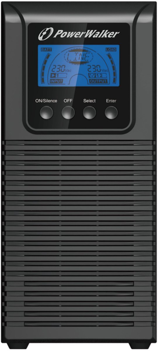 PowerWalker Powerwalker Vfi 1000 Tgs Dubbele Conversie (Online) 1 Kva 900 W 3 Ac-Uitgang(En)