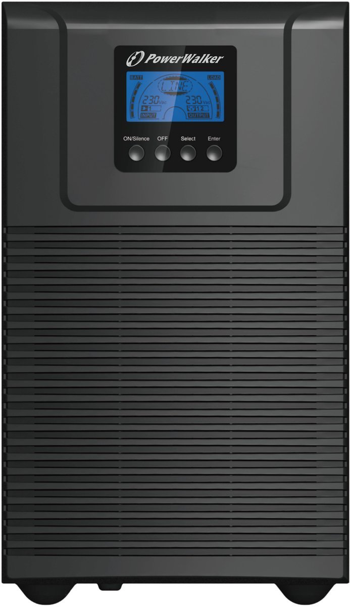 PowerWalker Powerwalker Vfi 3000 Tgb Ups Dubbele Conversie (Online) 3 Kva 2700 W 5 Ac-Uitgang(En)