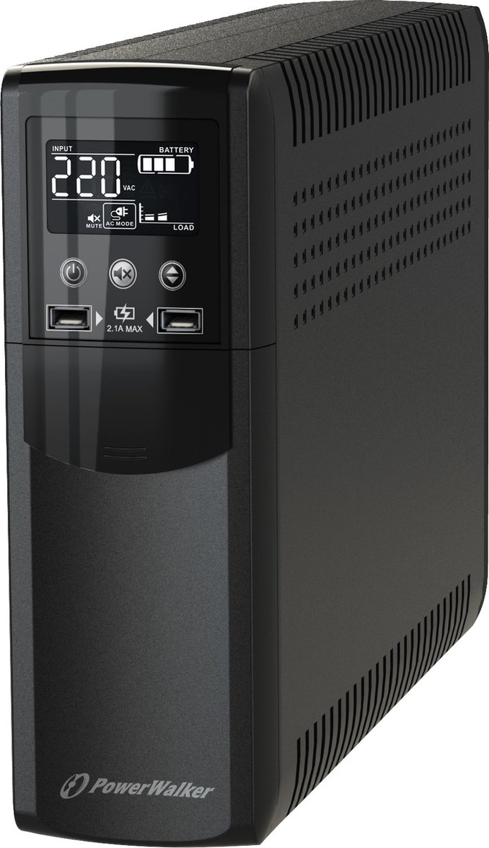 VI 1000 CSW IEC Line-Interactive UPS (1000VA/600W, Pure Sine Wave, 8 IEC C13 Outlets) - afbeelding 5