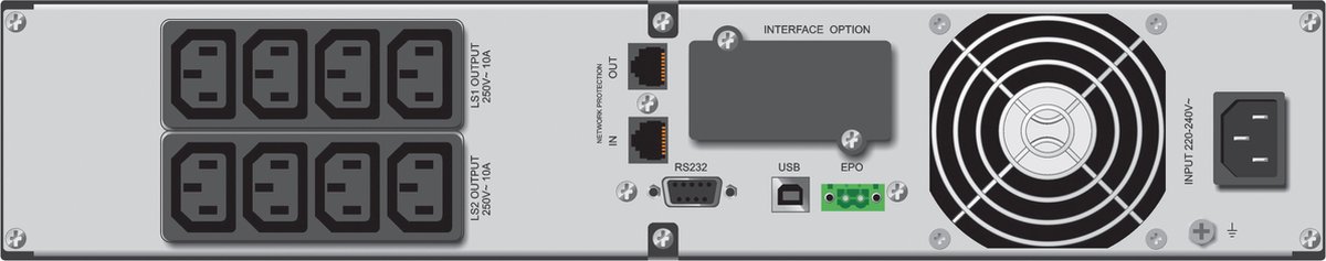 VI 2000RT LCD 2000VA UPS - afbeelding 6