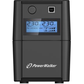 Vi 650 Shl Schuko Line-Interactive 0,65 Kva 360 W 2 Ac-Uitgang 650VA UPS - afbeelding 2