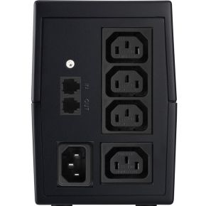 Vi 650 Shl Schuko Line-Interactive 0,65 Kva 360 W 2 Ac-Uitgang 650VA UPS - afbeelding 5