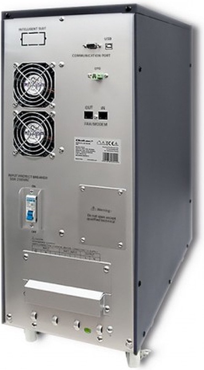 Ononderbroken Stroomvoorziening | Online | Zuivere Sinus | 10 Kva | 8 Kw | Lcd-Scherm | Usb. 10000VA UPS - afbeelding 7