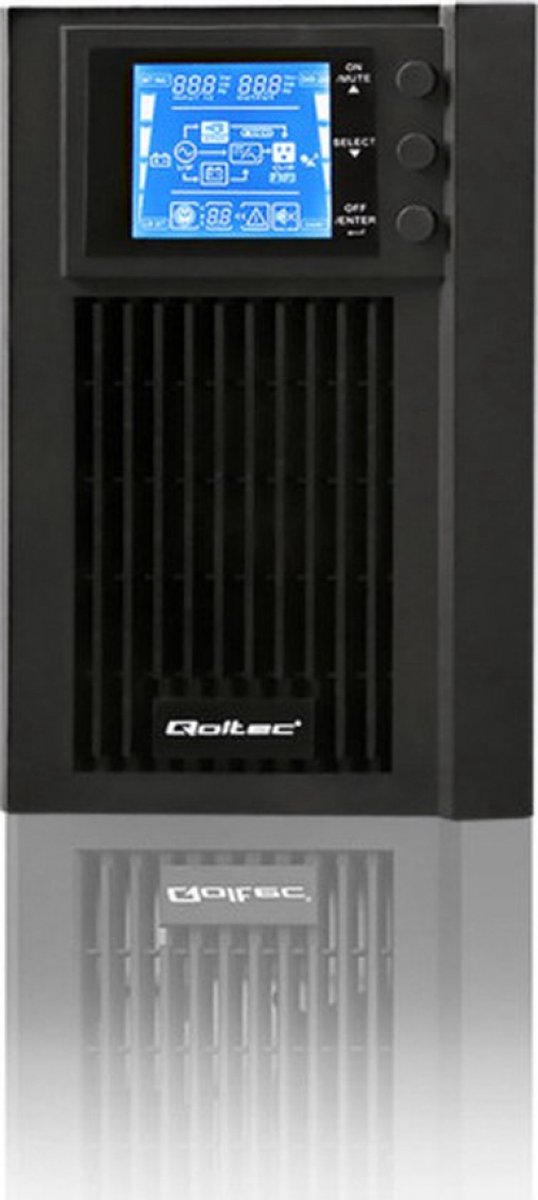 Ononderbroken Stroomvoorziening | Online | Zuivere Sinus | 1 Kva | 800W | Lcd-Scherm. 1000VA UPS - afbeelding 6