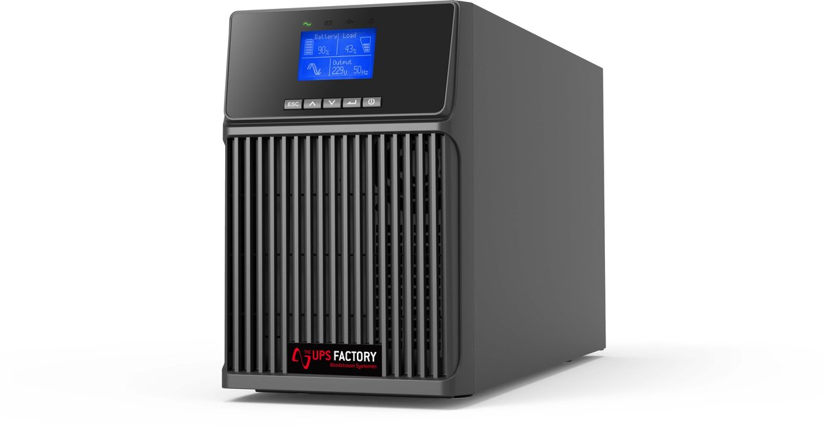 The Ups Factory OL-T-3000VA Tower Online Double Conversion UPS - afbeelding 2