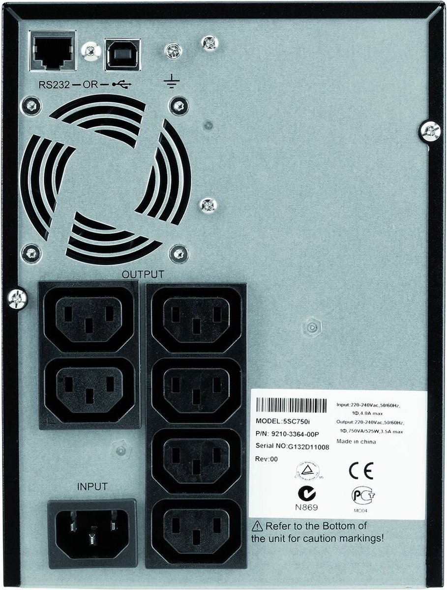 Eaton 5SC 1500i Tower 1500VA UPS - afbeelding 3