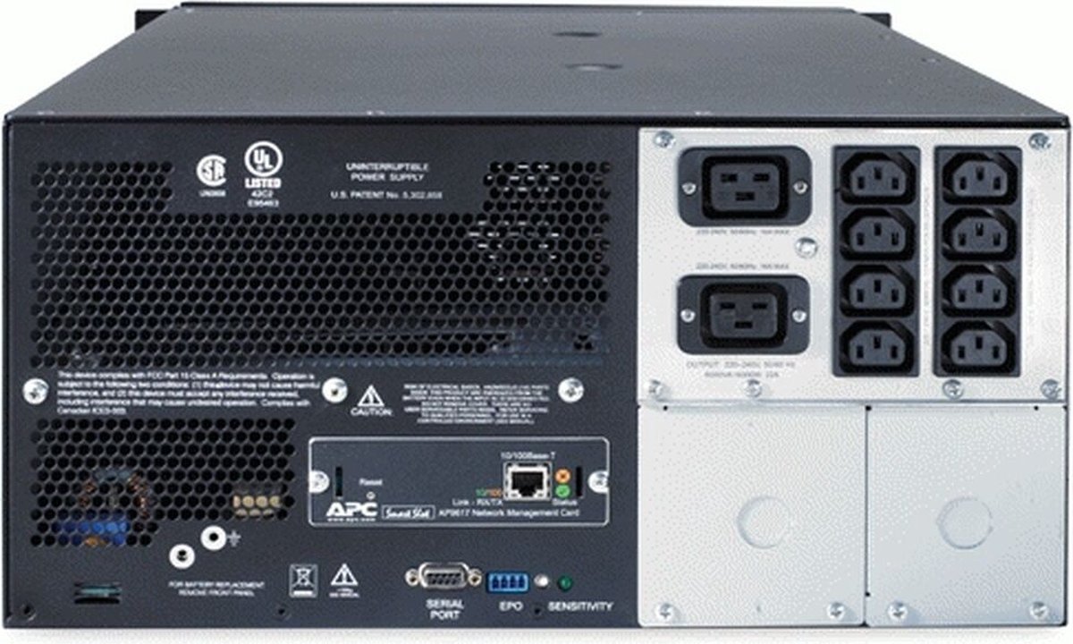 APC Smart-UPS 5000VA 230V Rackmount/Tower (SUA5000RMI5U) - afbeelding 4
