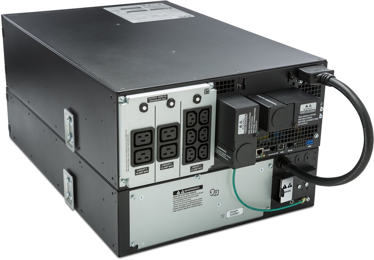 APC Smart-UPS On-Line SRT6KRMXLI 6000VA Rackmount 4U - afbeelding 2