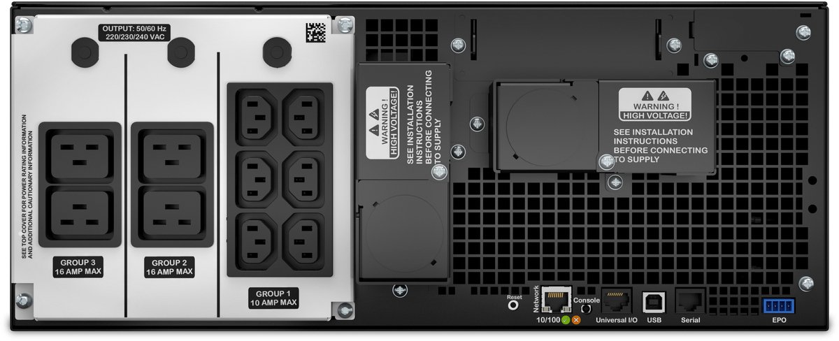 APC Smart-UPS On-Line SRT6KRMXLI 6000VA Rackmount 4U - afbeelding 4