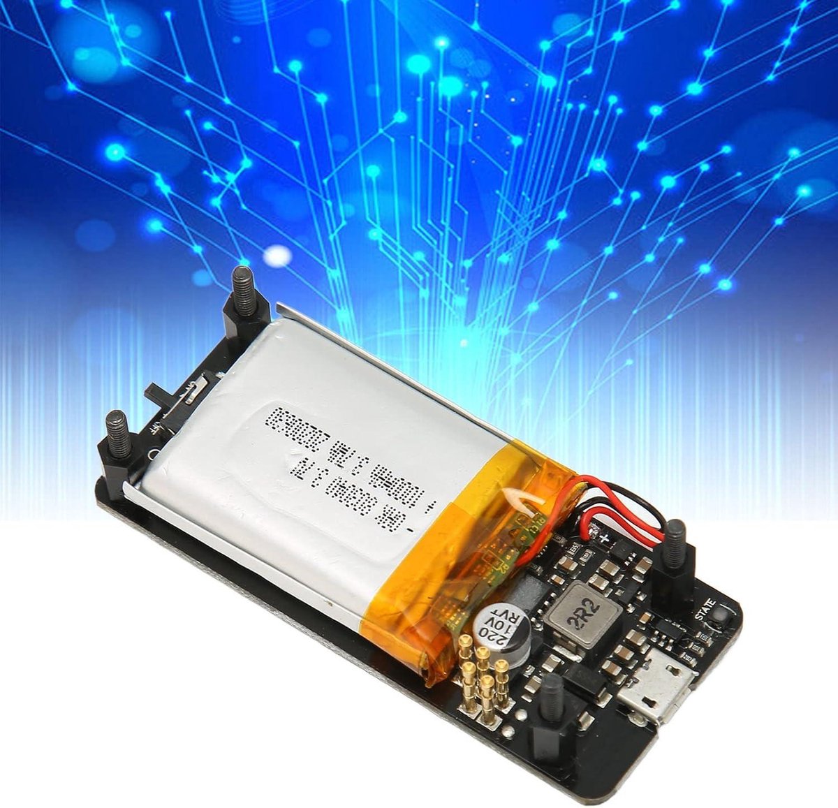 Aideepen Lite V1.2 Power HAT voor Raspberry Pi Zero 1000mAh 400mA 6VA UPS - afbeelding 5