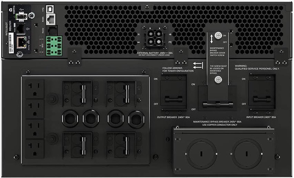 Vertiv Liebert Gxt5-8000Irt5Uxle Ups Dubbele Conversie (Online) 8 Kva 8000 W 8 - afbeelding 2