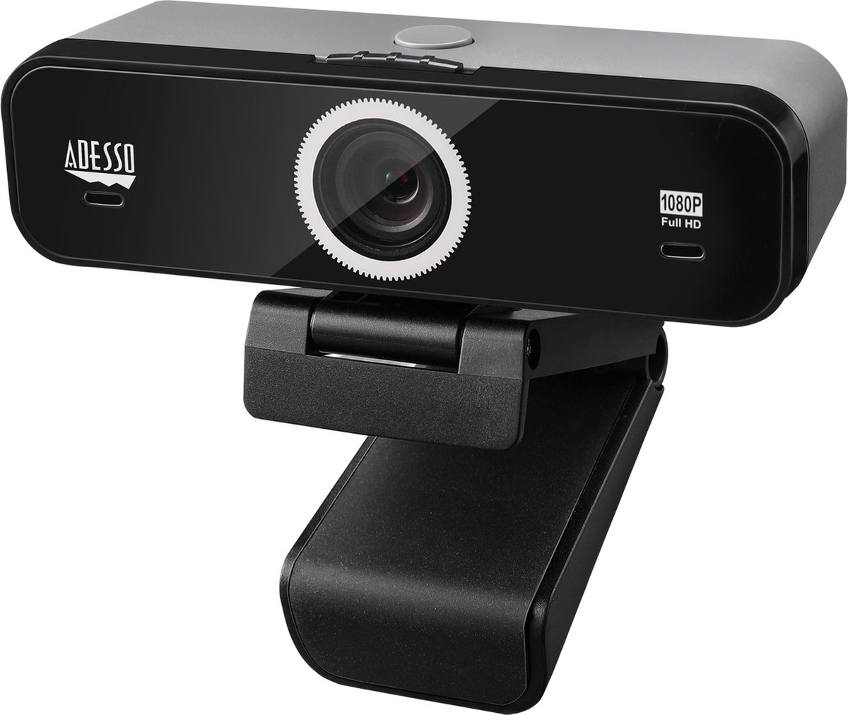 Adesso Cybertrack K1 Webcam 2,1 Mp 1920 X 1080 Pixels Usb 2.0 Zwart - afbeelding 4