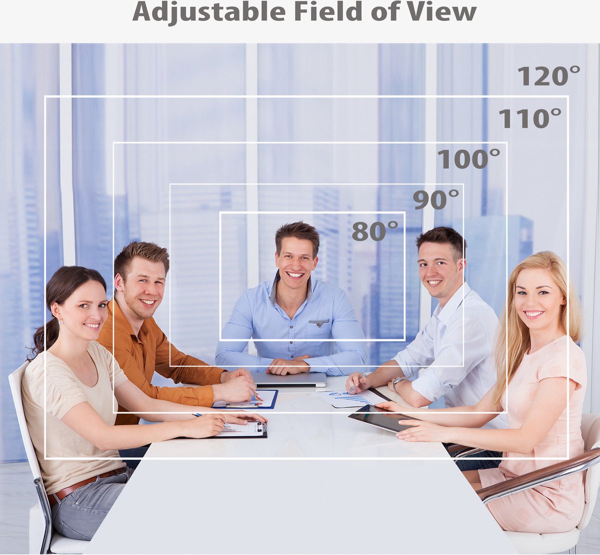 Adesso Cybertrack K1 Webcam 2,1 Mp 1920 X 1080 Pixels Usb 2.0 Zwart - afbeelding 7