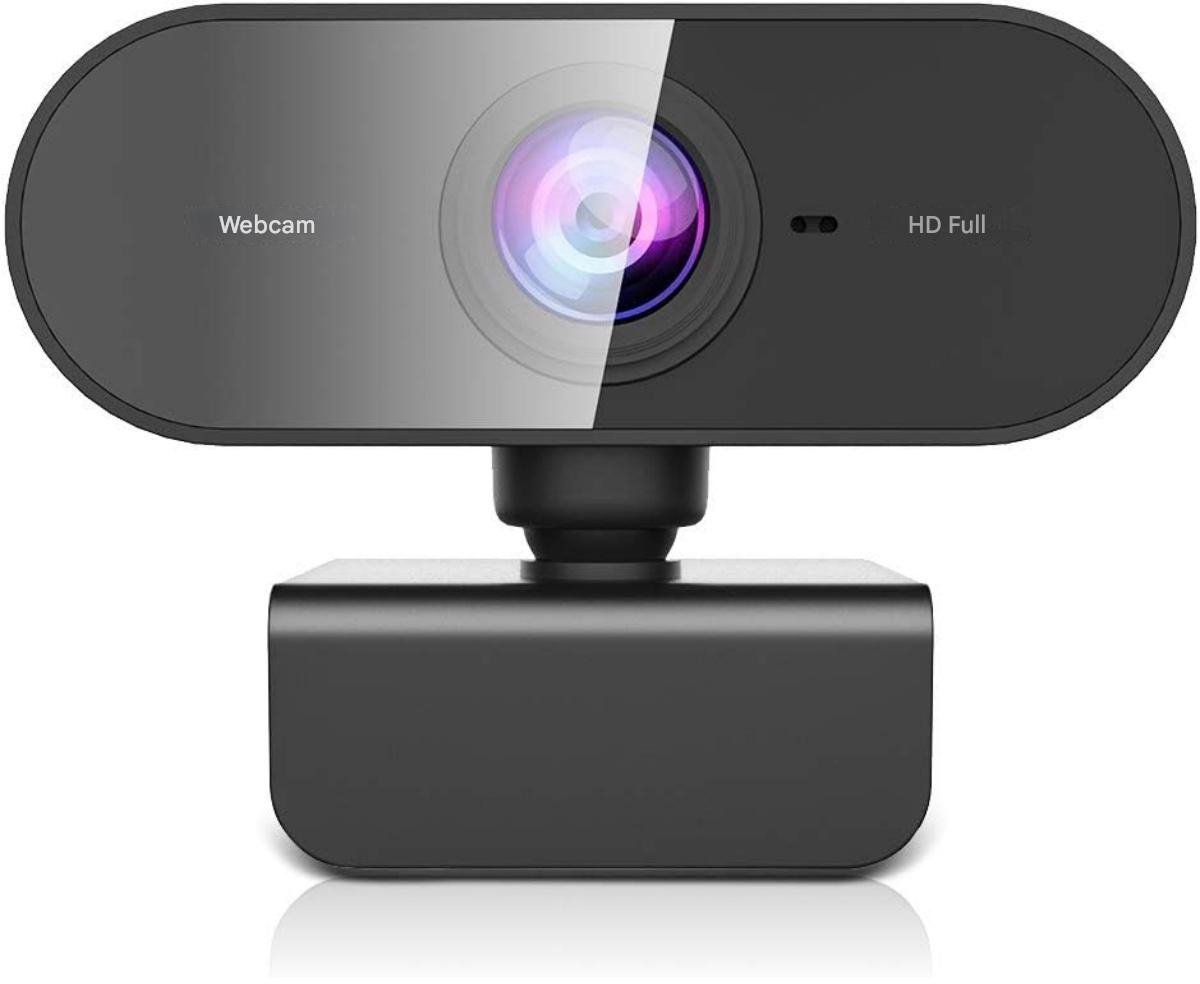 Computerwebcam Computerwebcam - 1080P Full Hd-Webcam - Met Microfoon - Usb-Webcam - Plug And Play - Externe Streamingwebcam - Geschikt Voor Videoconferenties, Macbook, Microsoft Teams, Gaming, Vergaderingen En Livestreaming