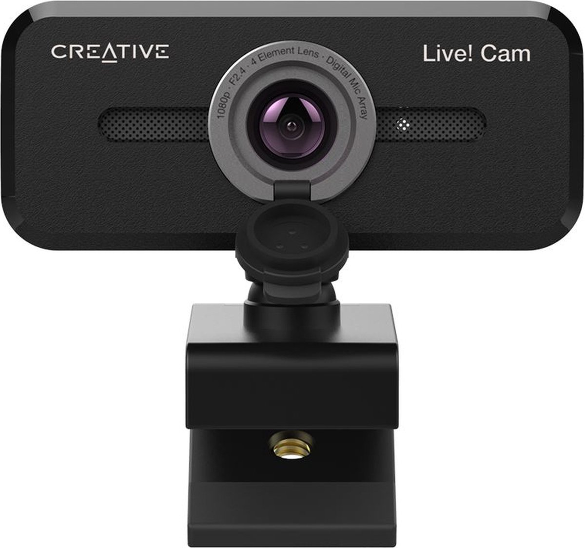 Creative Live!Cam Sync 1080P V2 Full Hd Webcam (Zwart): Uvc-Compatibel, Werkt - afbeelding 3