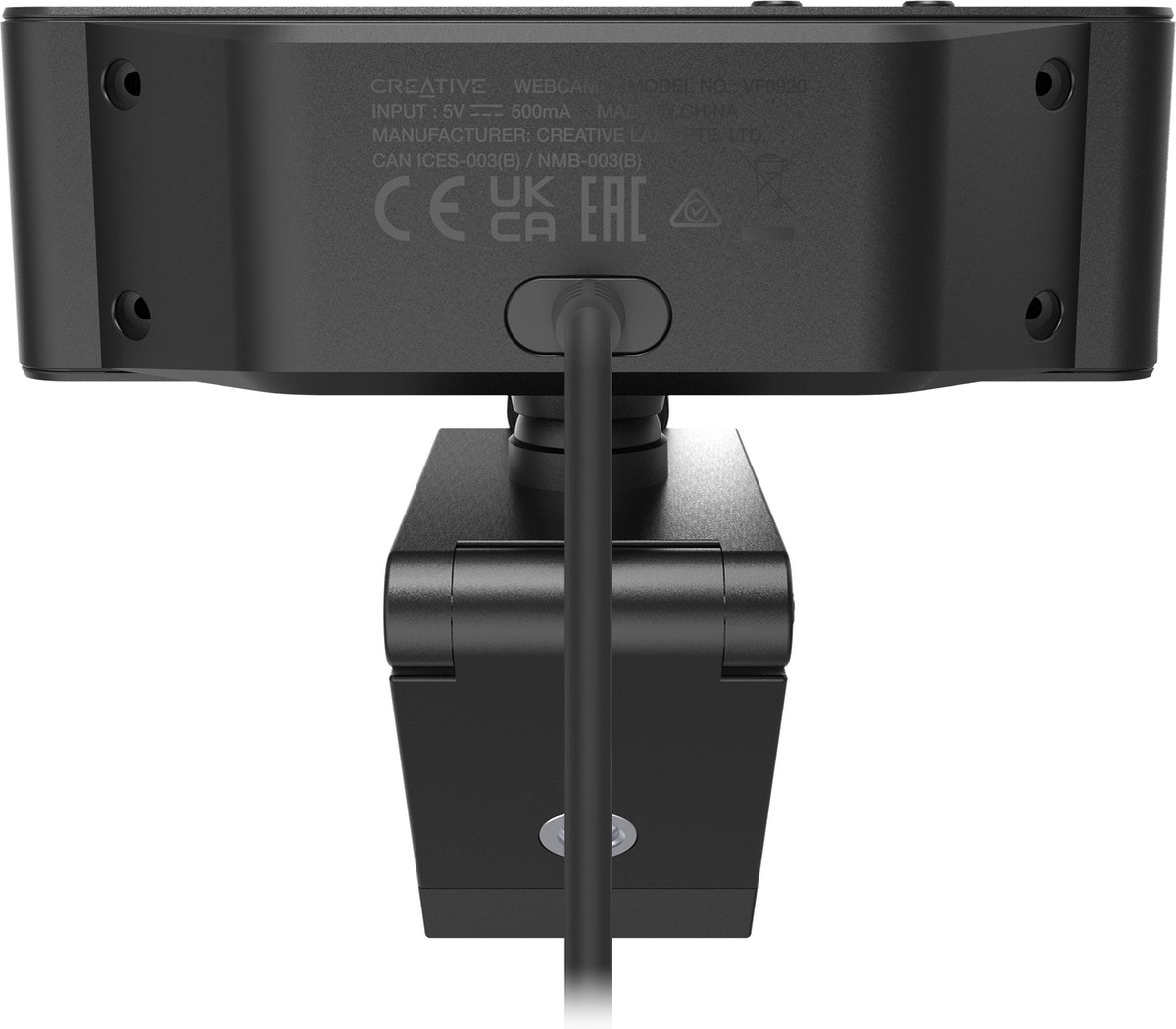 Creative Live! Cam Sync 4K - 4K Uhd Webcam Met Compensatie Van - afbeelding 9