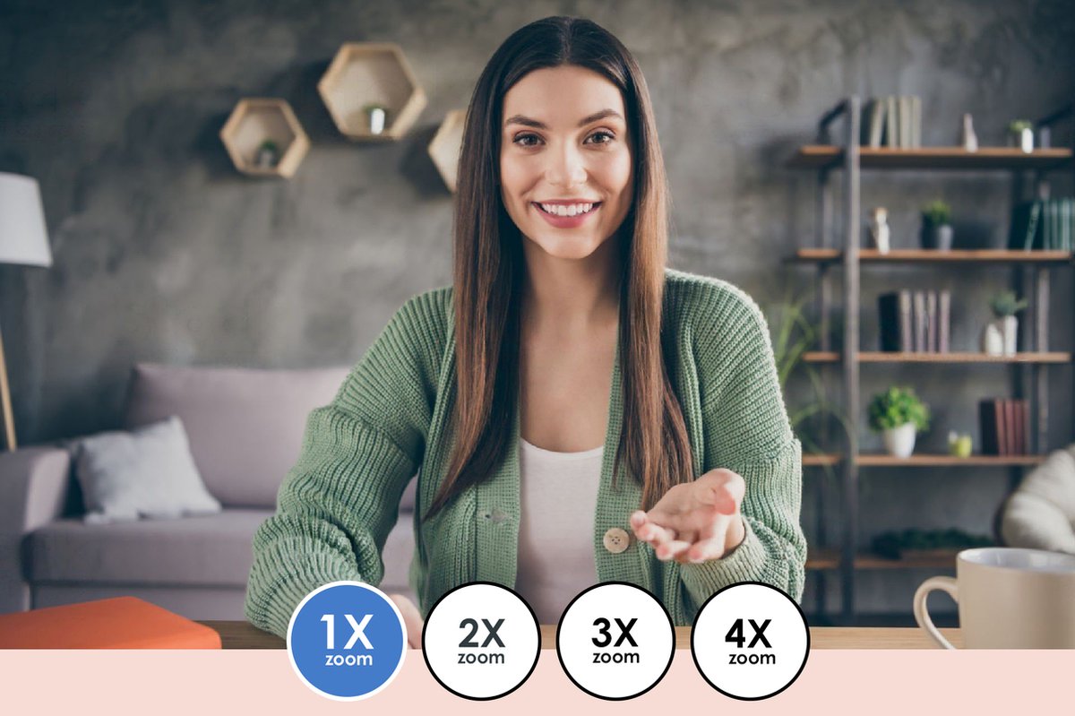 Creative Live! Cam Sync V3 - 2K Qhd Webcam Met 4X Digitale Zoom En Ingebouwde - afbeelding 6