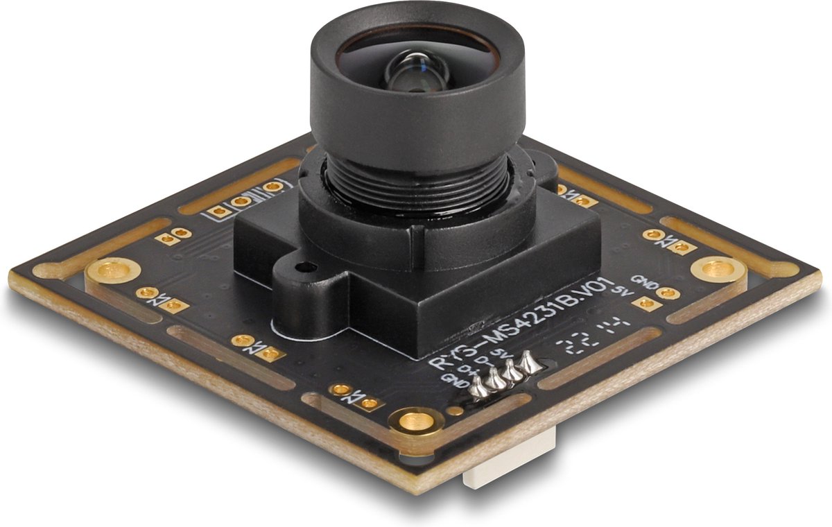USB 2.0 Camera Module with HDR 2.1 mega pixel 94° V6 fix focus - afbeelding 4