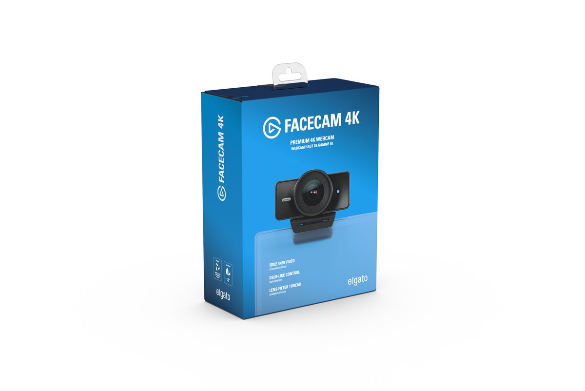 Elgato Facecam 4K Webcam Usb-C Zwart - afbeelding 8