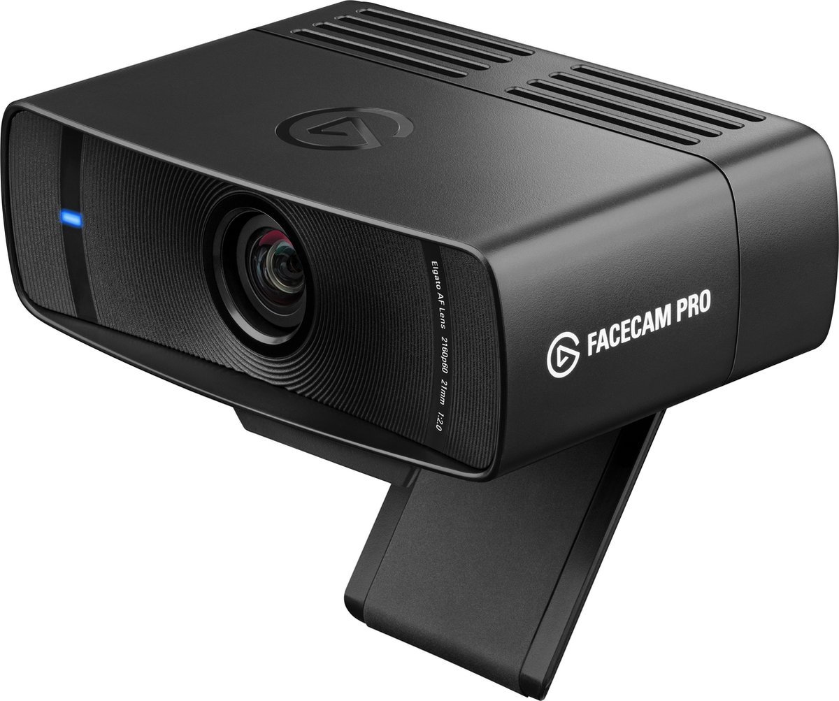 Elgato Elgato Facecam Pro - 4K Uhd Webcam - 3840 X 2160 Pixels - Usb-C - Zwart