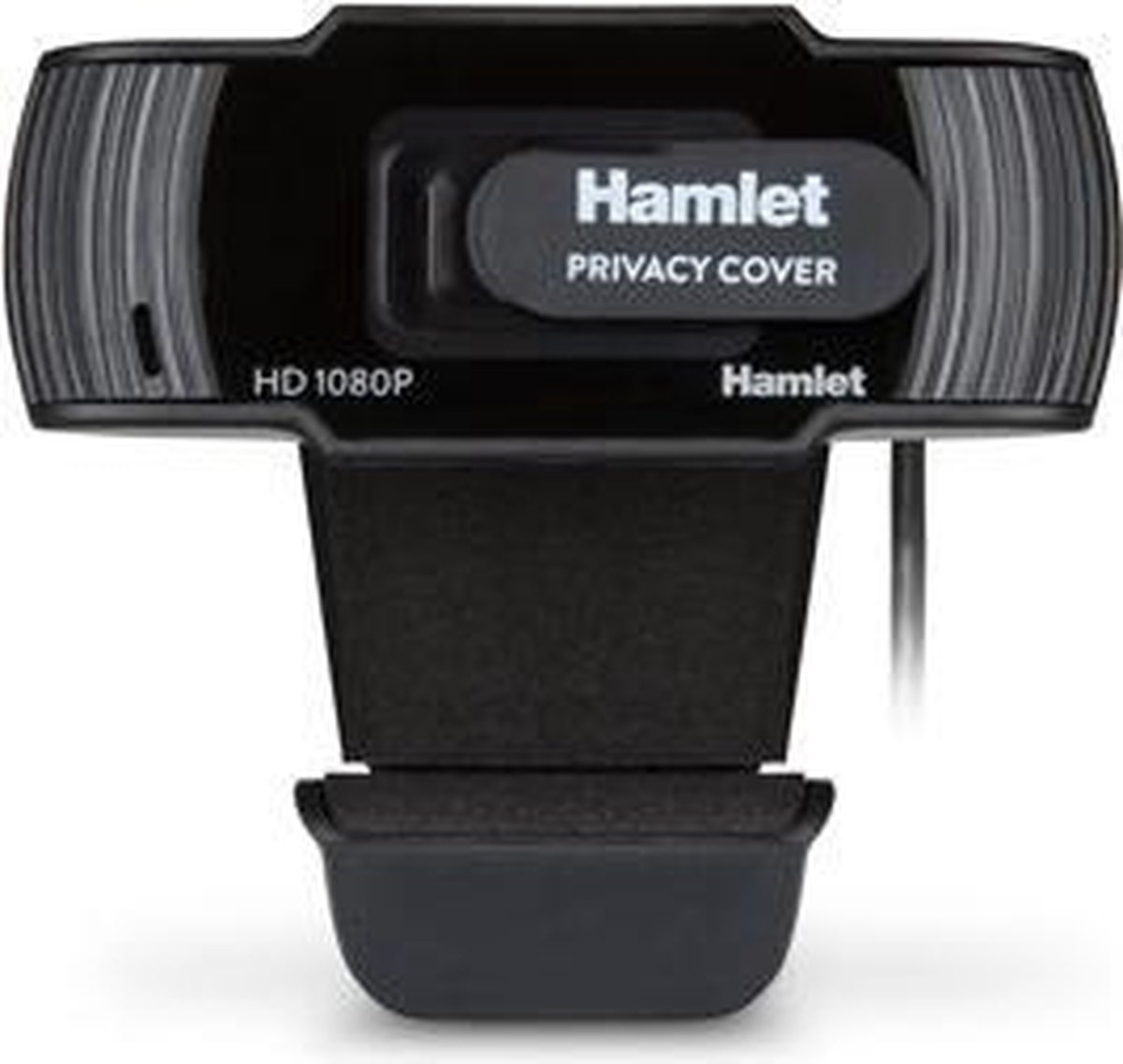 Hamlet Hwcam1080-P Webcam 2 Mp 1920 X 1080 Pixels Usb 2.0 Zwart - afbeelding 2