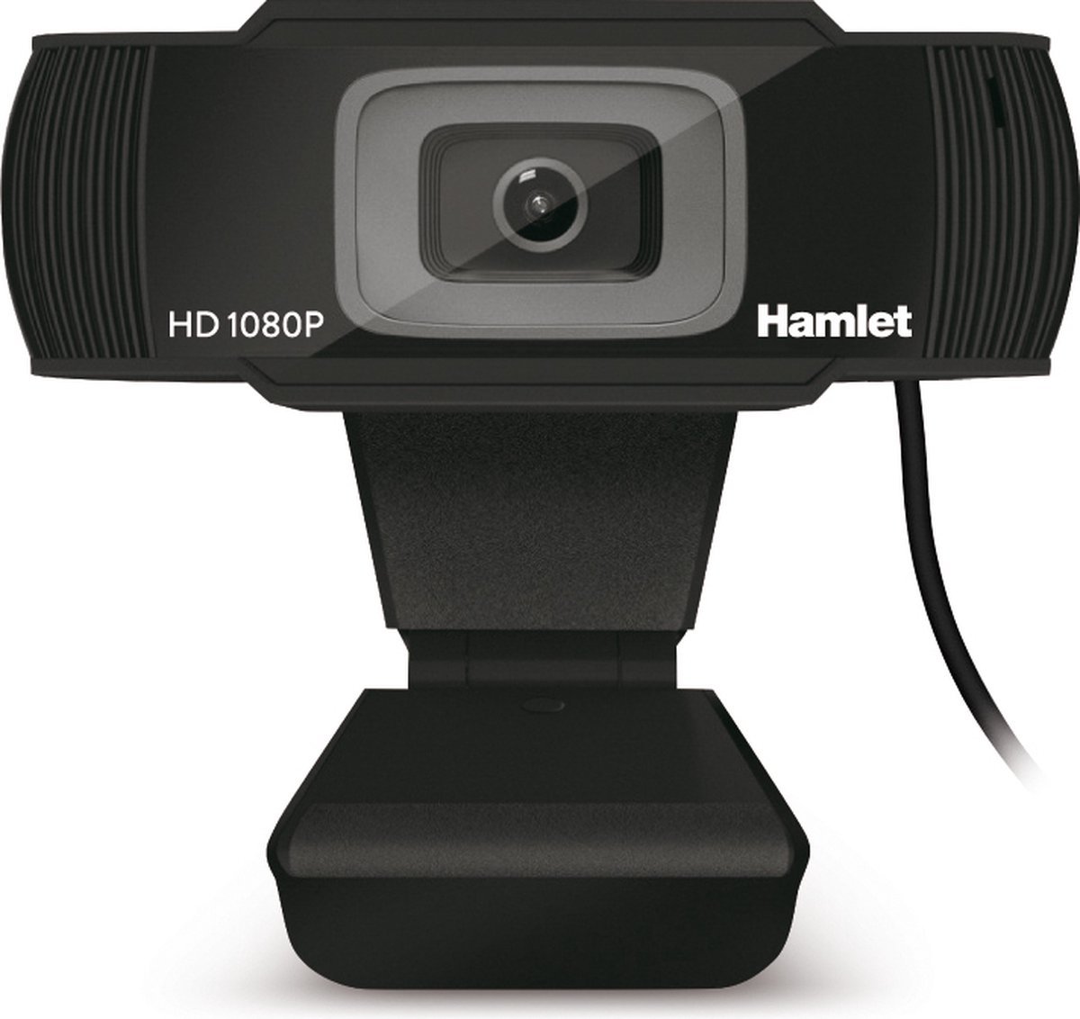 Hamlet Hamlet Hwcam1080 Webcam 2 Mp 1920 X 1080 Pixels Usb 2.0 Zwart