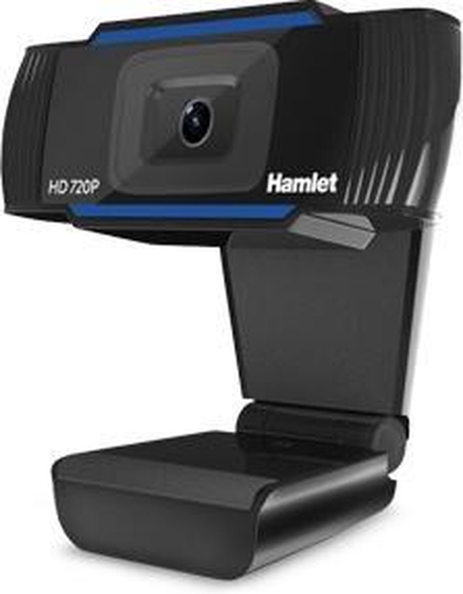 Hamlet Hwcam720 Webcam 2 Mp 1280 X 720 Pixels Usb Zwart - afbeelding 2