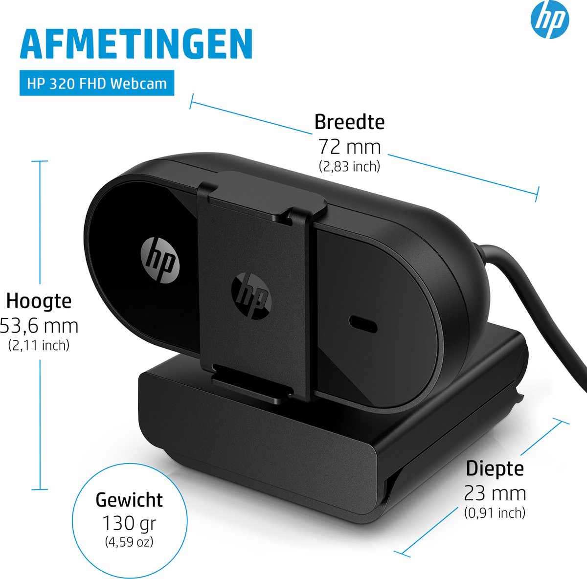 320 FHD Webcam - afbeelding 6