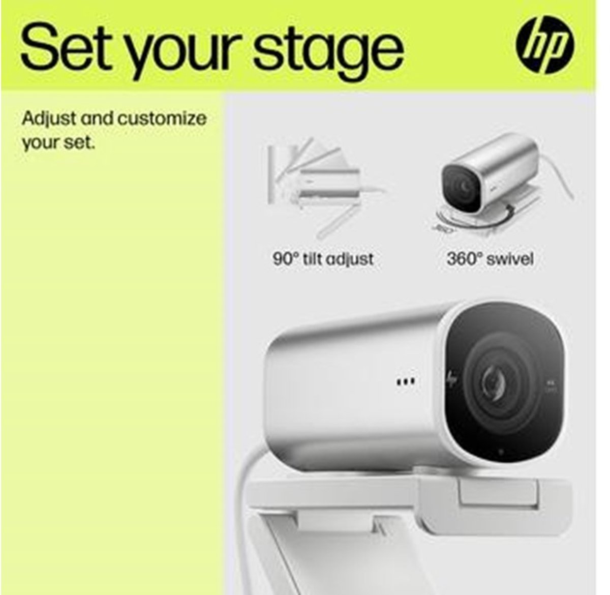 Hp 960 4K Streaming Webcam - afbeelding 6