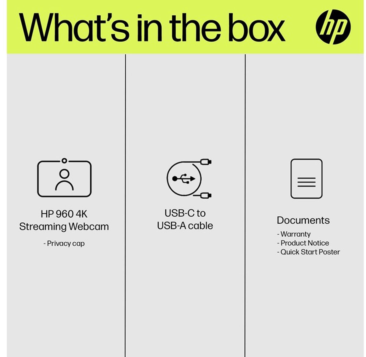 Hp 960 4K Streaming Webcam - afbeelding 7