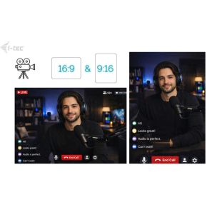 I-tec SOLOMON 700 STREAM 4K Webcam Ring Light, productafbeelding 7