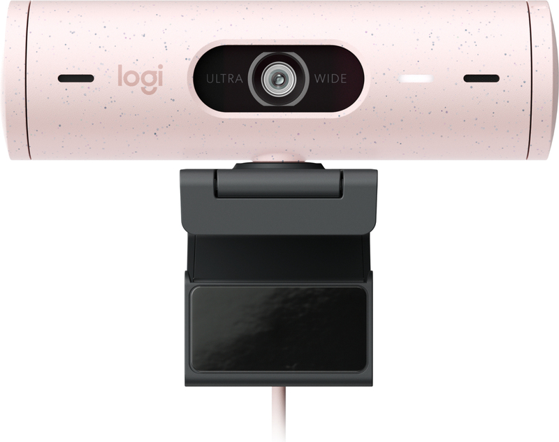 Logitech brio 500 webcam 4 mp 1920 2 orig - Logitech Brio 500 Full HD Webcam Rose