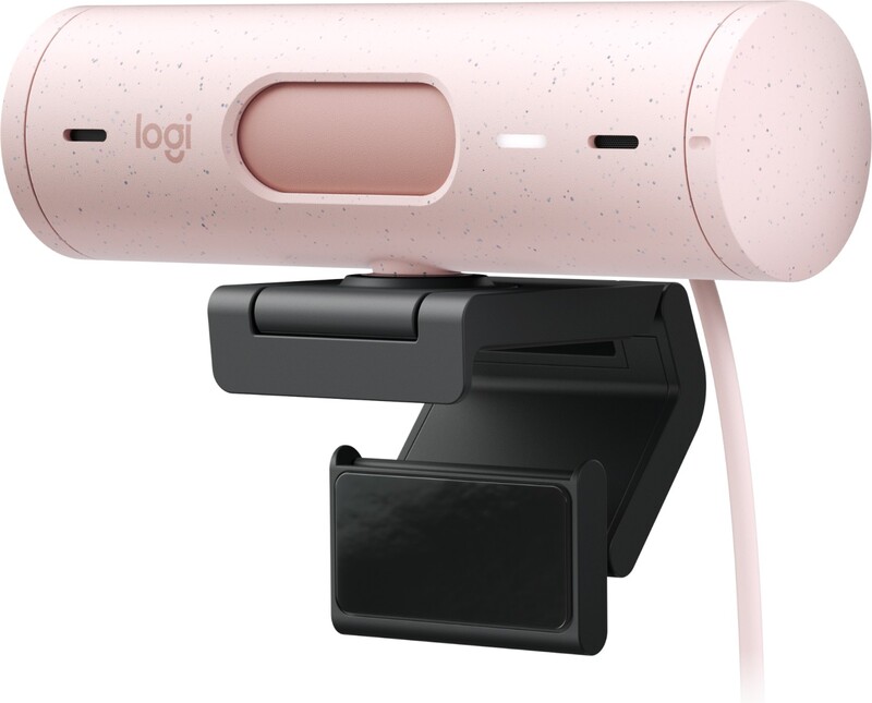 Logitech brio 500 webcam 4 mp 1920 3 orig - Logitech Brio 500 Full HD Webcam Rose