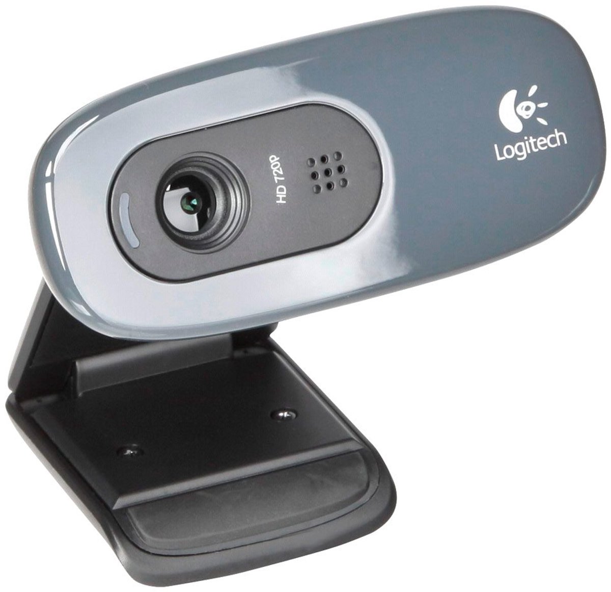 Logitech C270 - 720P Hd Webcam - 3Mp - Grijs - afbeelding 2