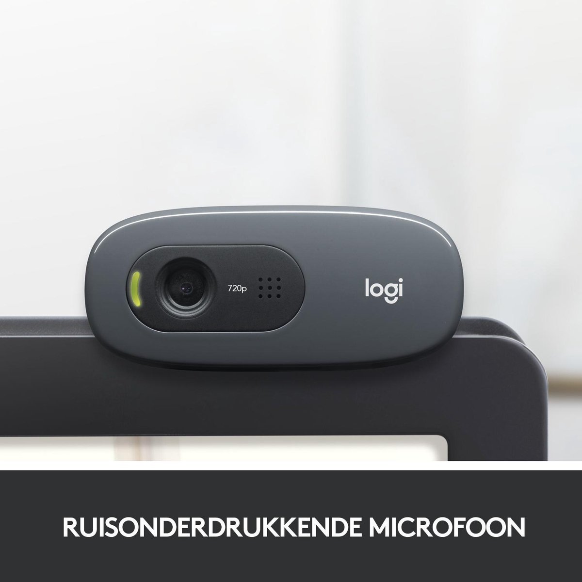 Logitech C270 - 720P Hd Webcam - 3Mp - Grijs - afbeelding 7