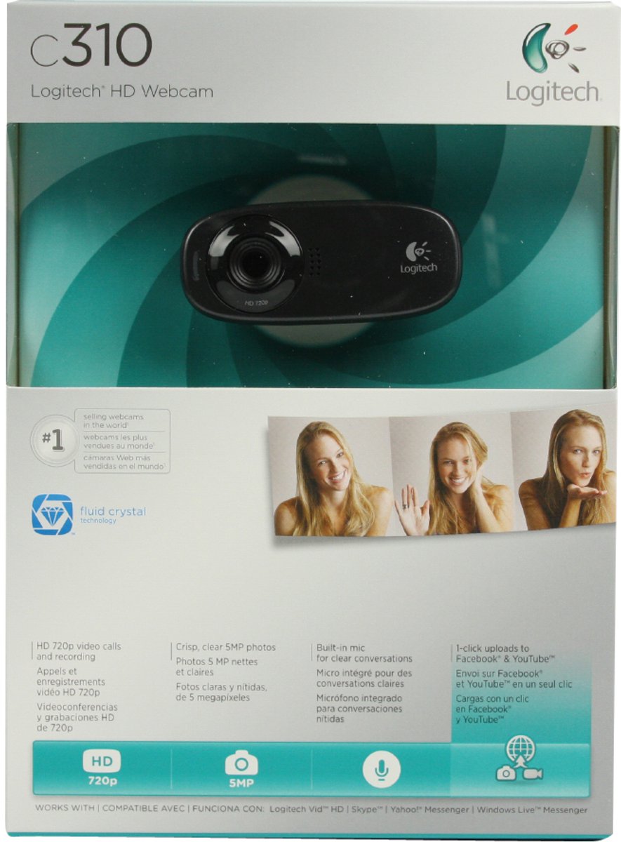 Logitech C310 - Hd Webcam - afbeelding 2