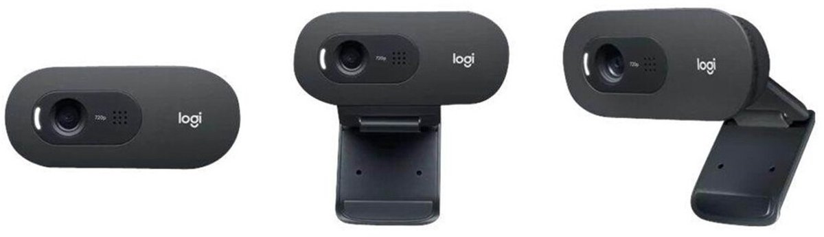 Logitech C505E Webcam 1280 X 720 Pixels Usb Black - afbeelding 3
