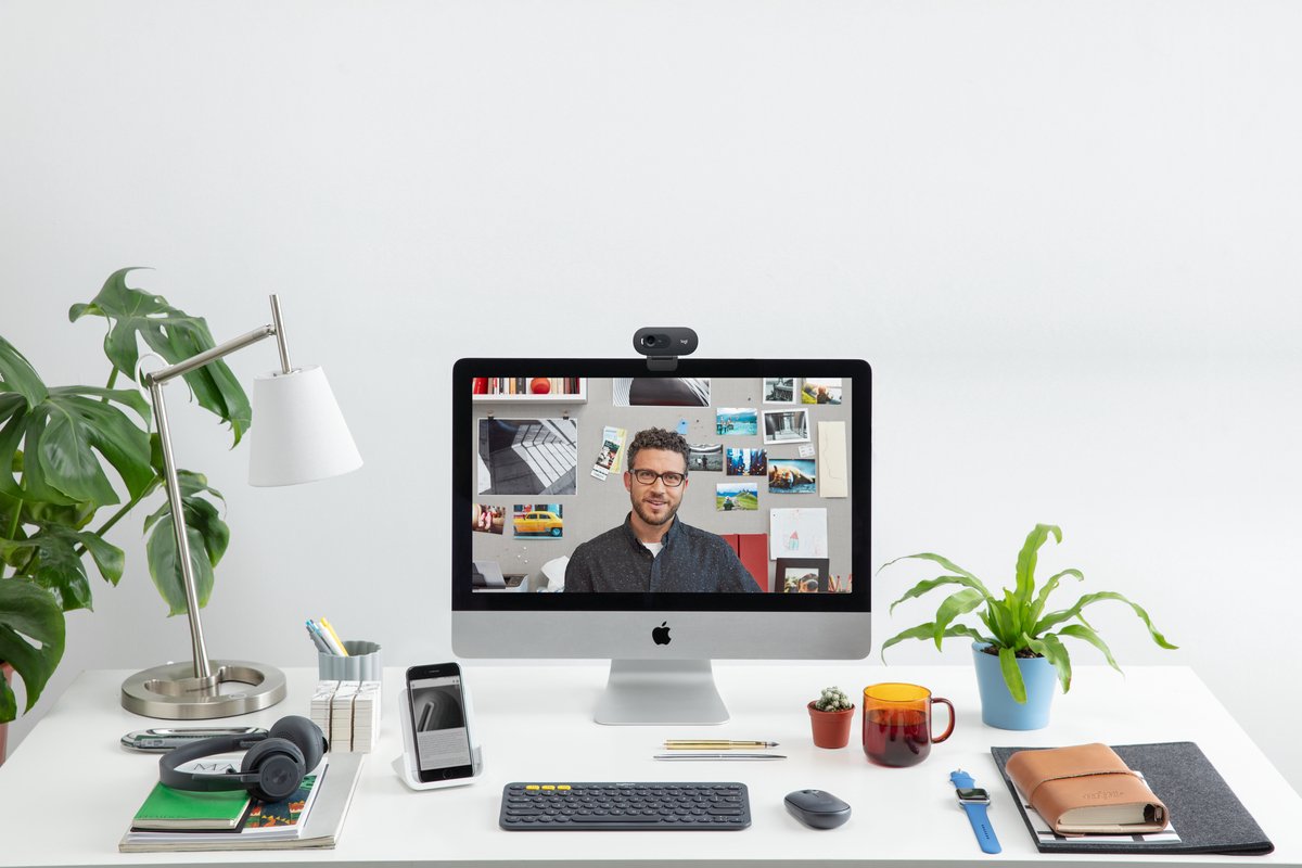 Logitech C505E Webcam 1280 X 720 Pixels Usb Black - afbeelding 9