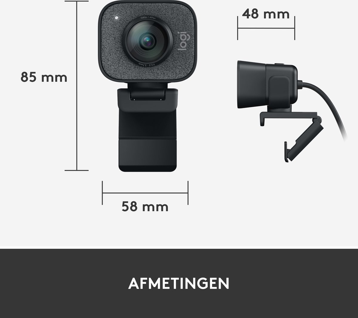 Logitech For Creators Streamcam - Webcam - Usb C - Full Hd - Slimme Autofocus - - afbeelding 4