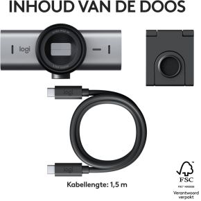 MX Brio 705 for Business 4K Webcam - afbeelding 6