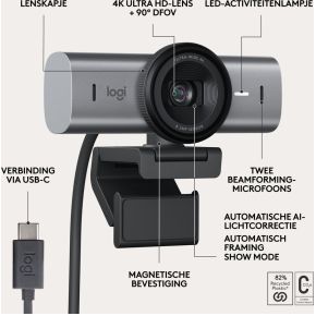 MX Brio 705 for Business 4K Webcam - afbeelding 7