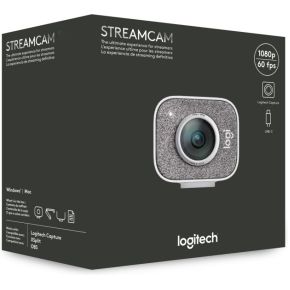 StreamCam Webcam Wit - afbeelding 2