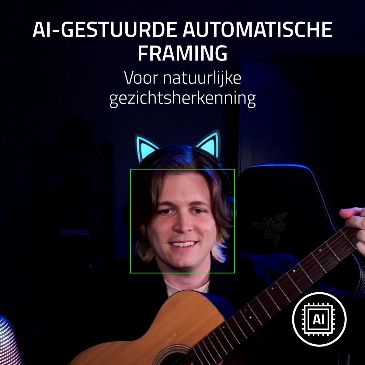 Razer Kiyo V2 - Webcam - 4K - Ingebouwde Microfoon - 30Fps - Zwart - afbeelding 3