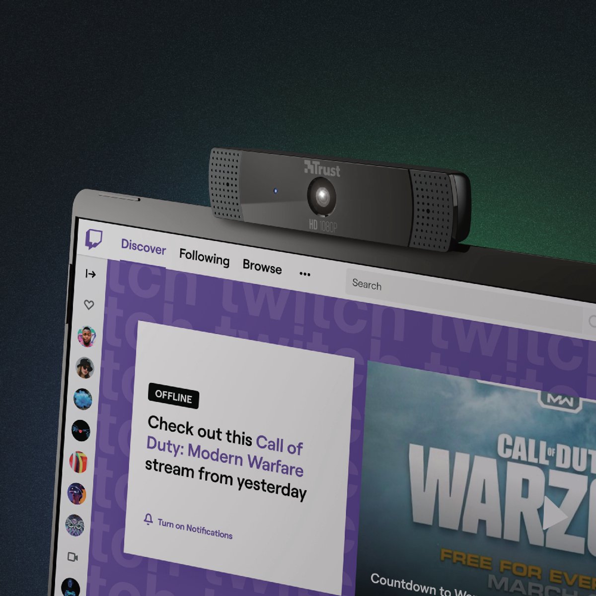 Trust Gxt1160 Vero Strm Webc webcam - afbeelding 7