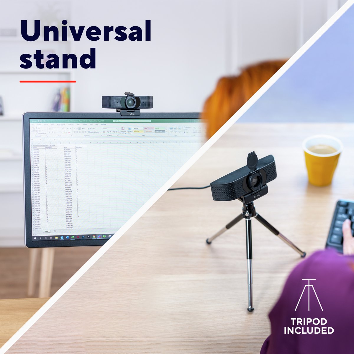 Teza 4K Ultra HD Webcam - afbeelding 4