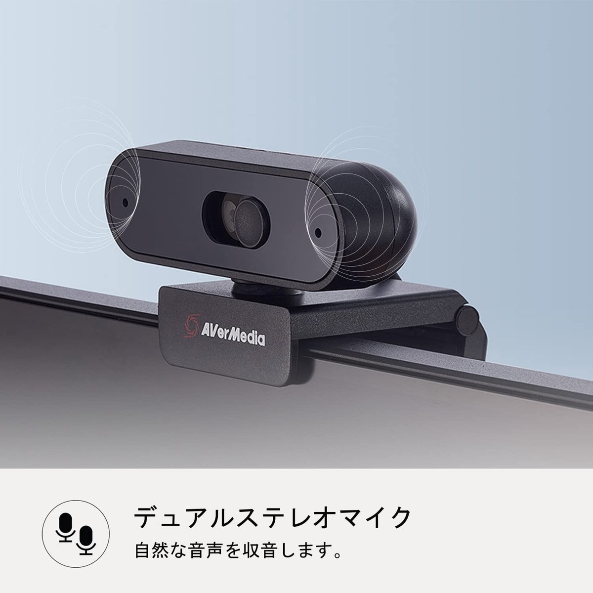 AVerMedia PW310P Full HD Autofocus Webcam - afbeelding 2