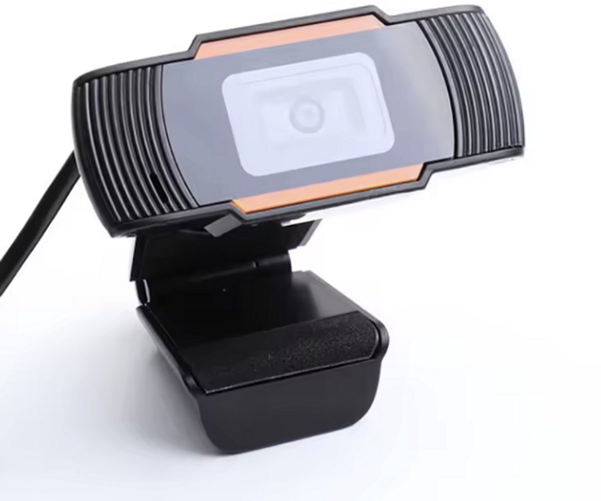 Webcam Webcam Met Microfoon - 720P - Met Microfoon - Usb - Plug En Play - Web Cam - Camera Voor Laptop - Online Meeting - Teams - Zwart - Universeel - Videobellen - Chpn