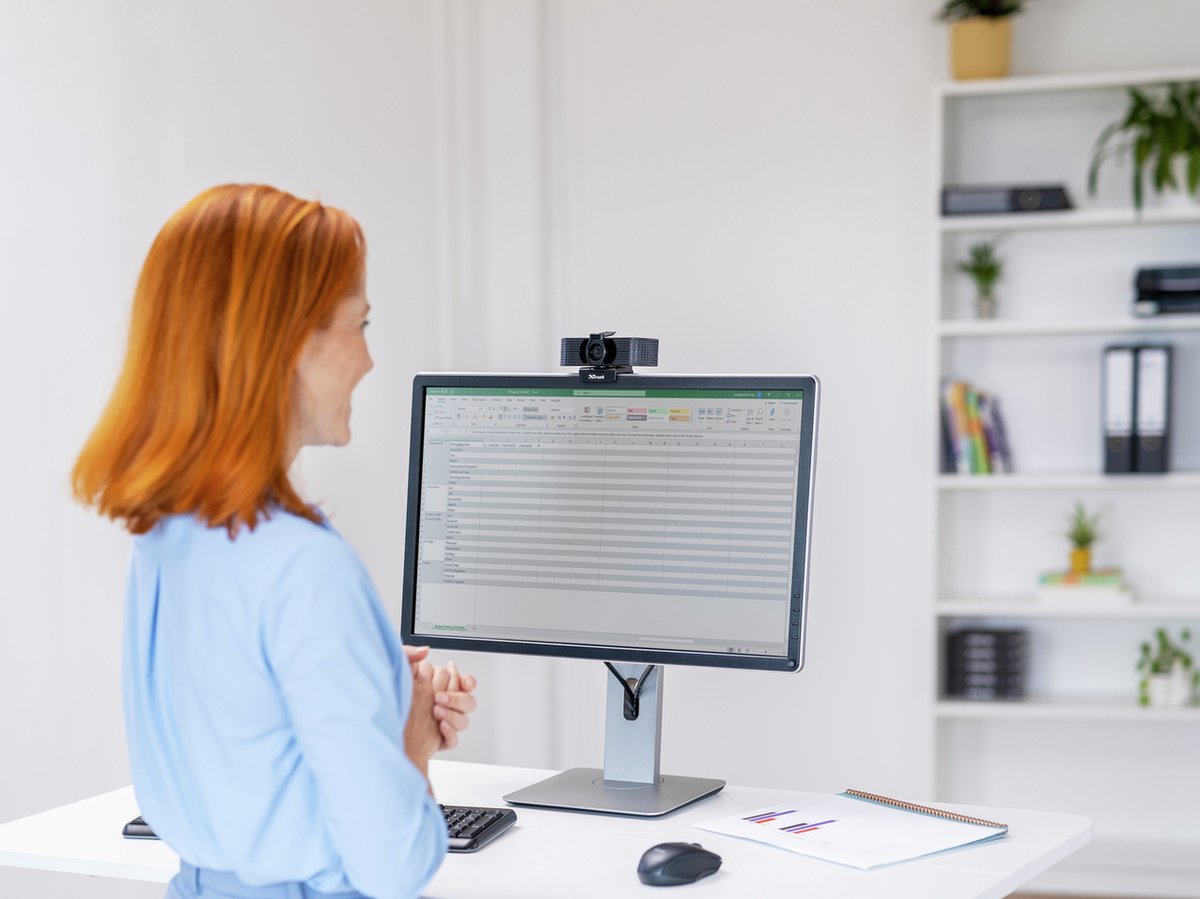 Trust TW-350 4K Ultra HD Webcam - afbeelding 2